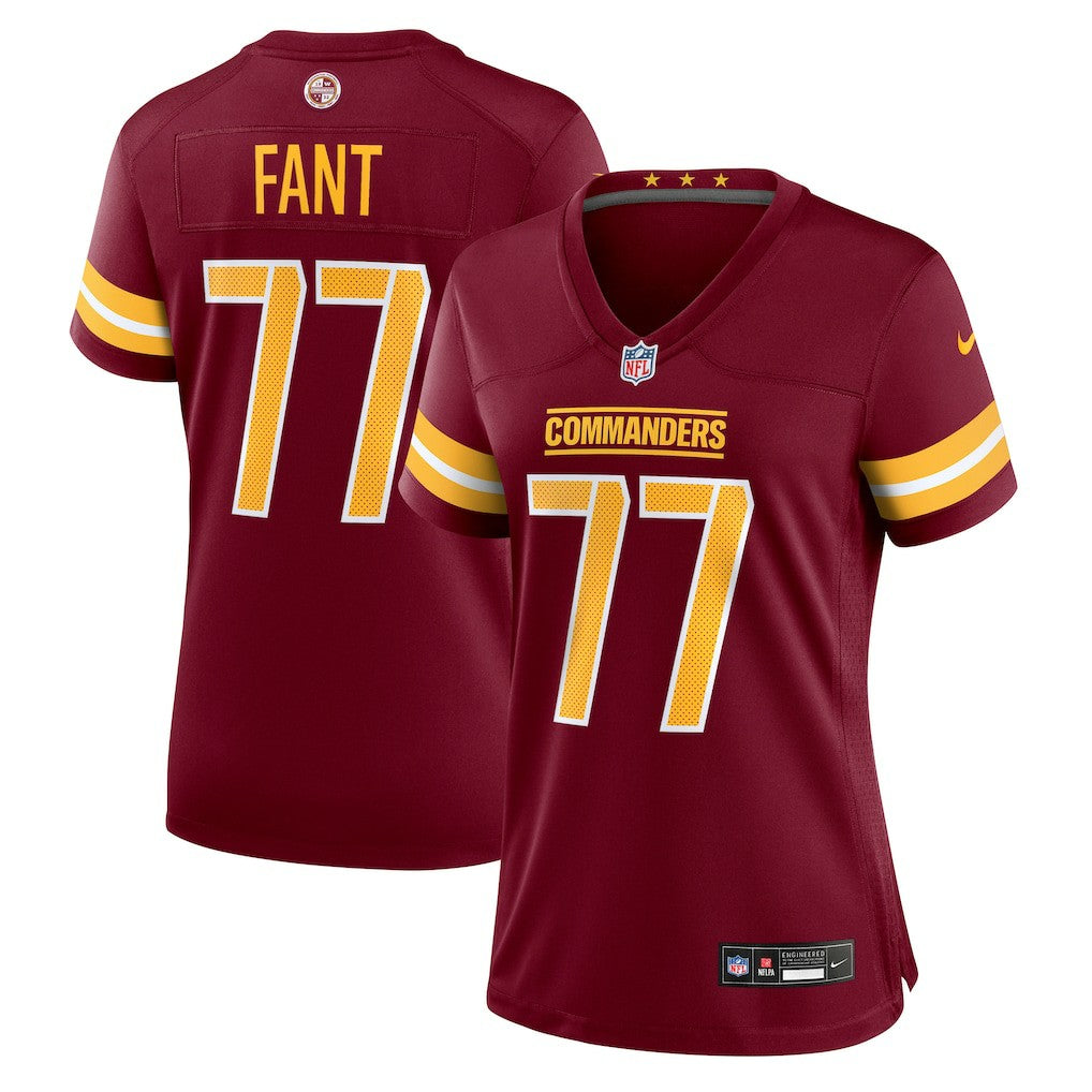 George Fant  Women's Team Game Jersey - Washington Commanders Jerseys
