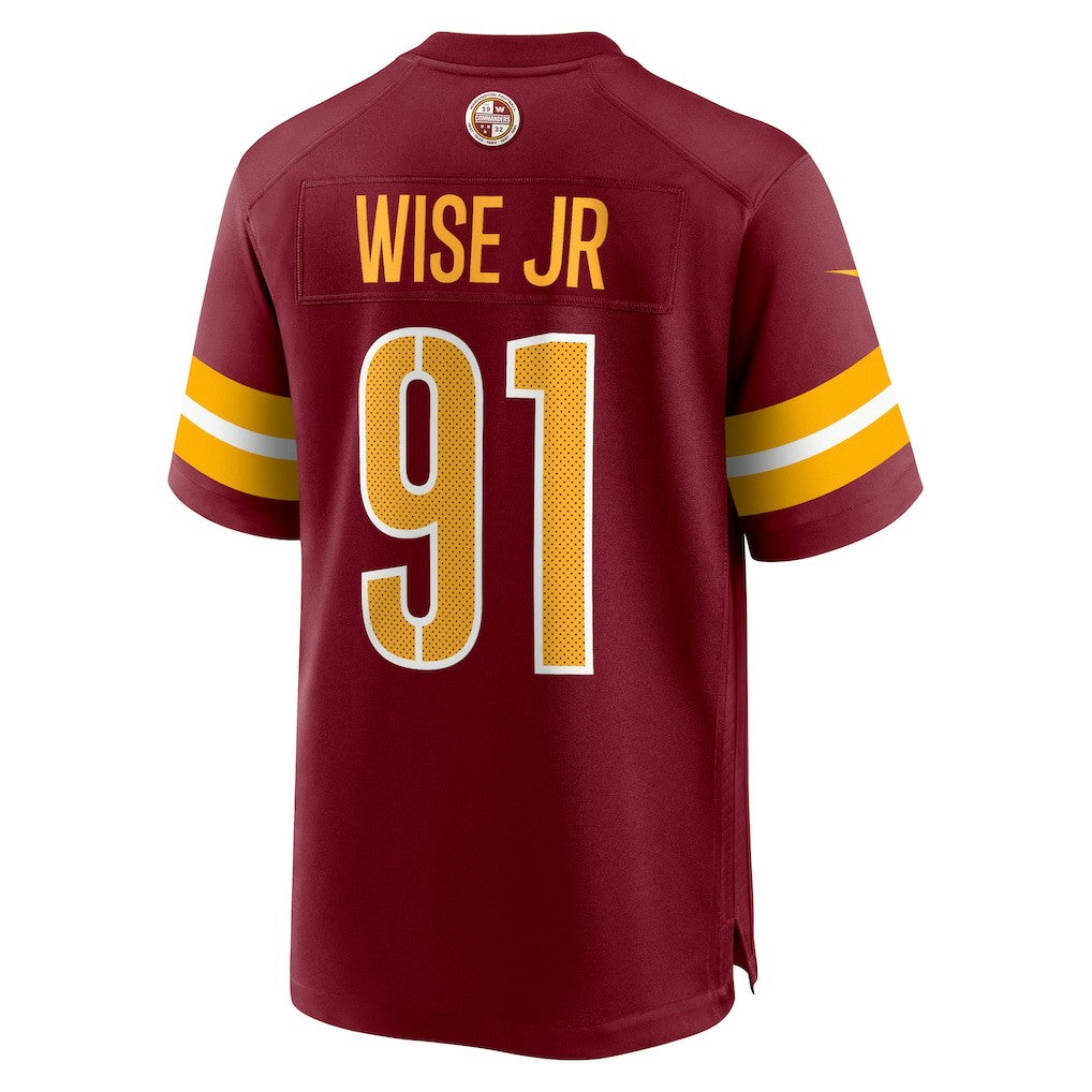 Deatrich Wise Jr.  Team Game Jersey - Washington Commanders Jerseys