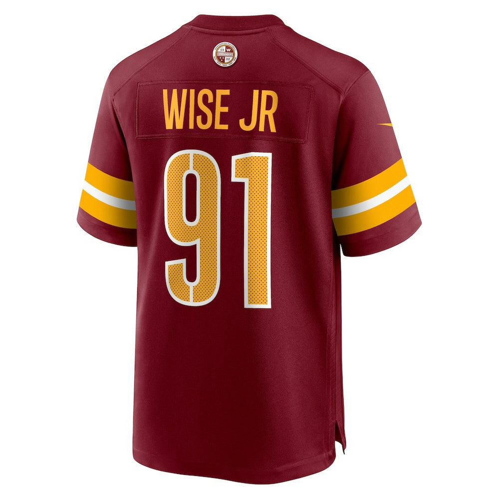 Deatrich Wise Jr.  Team Game Jersey - Washington Commanders Jerseys
