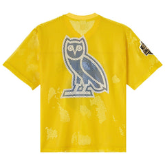 Golden State Warriors OVO x NBA Mesh Football Fashion Jersey sale
