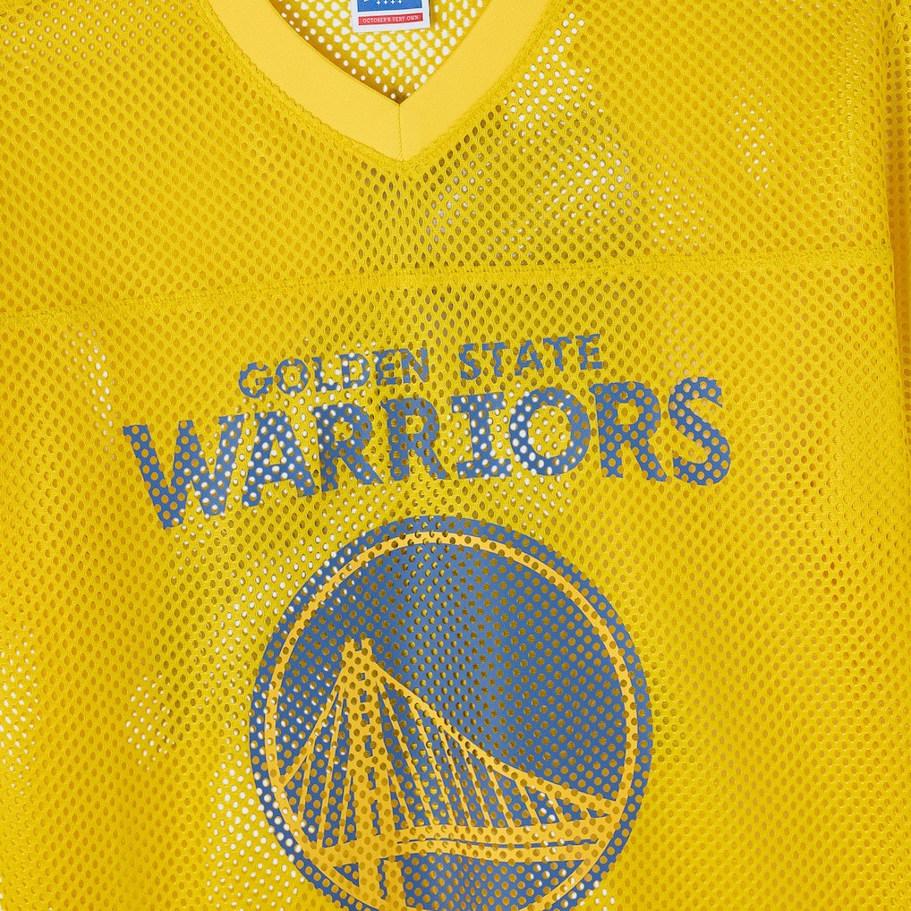 Golden State Warriors OVO x NBA Mesh Football Fashion Jersey sale