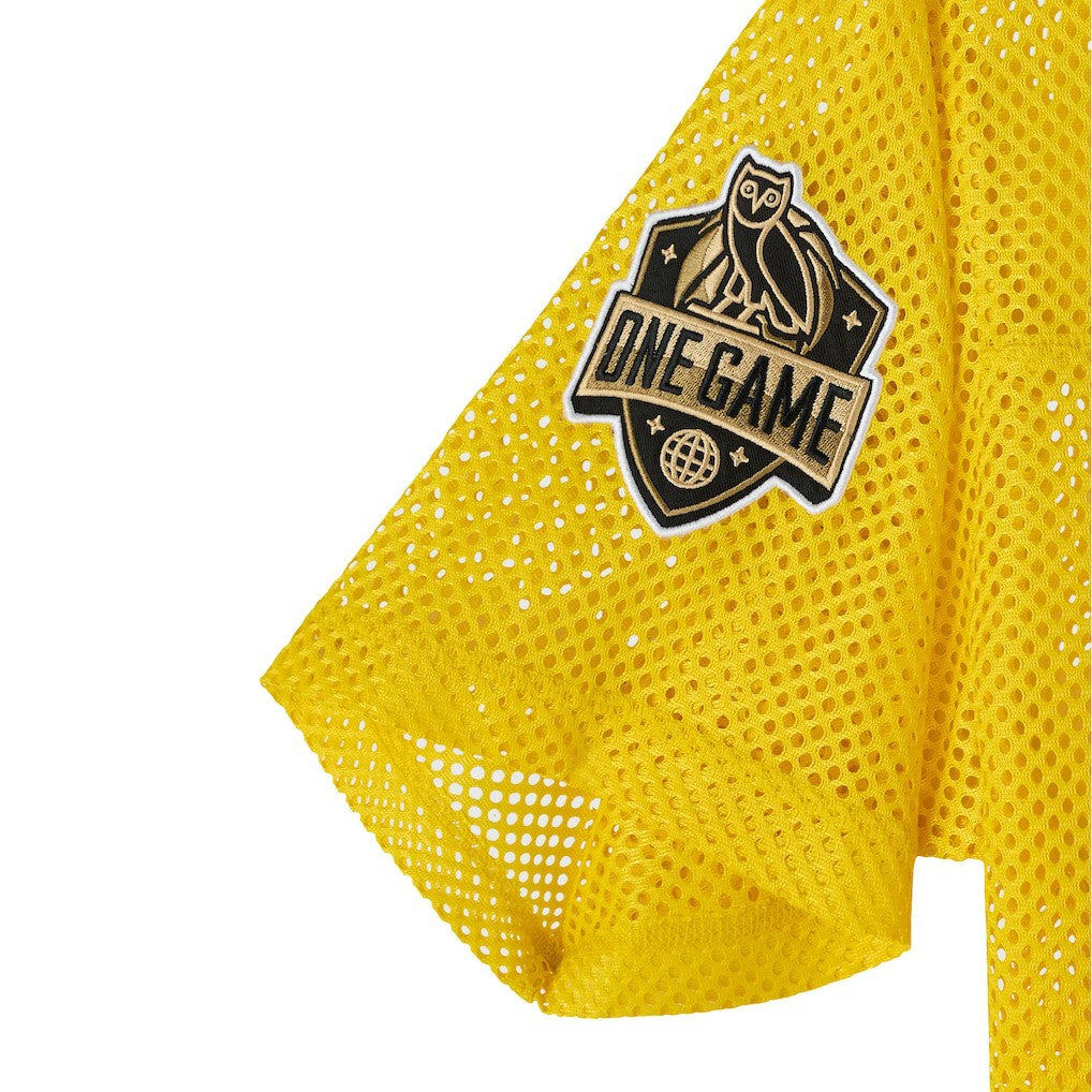 Golden State Warriors OVO x NBA Mesh Football Fashion Jersey sale