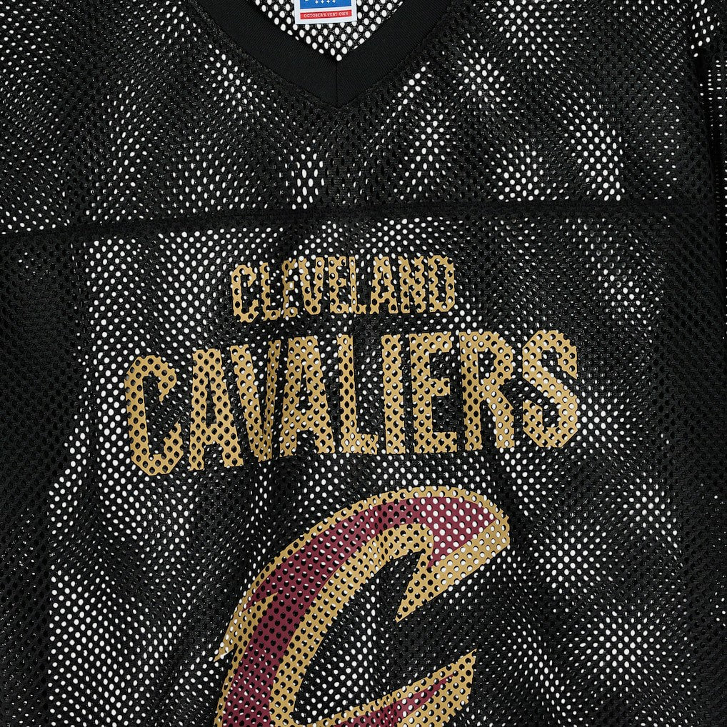 Cleveland Cavaliers OVO x NBA Mesh Football Fashion Jersey sale