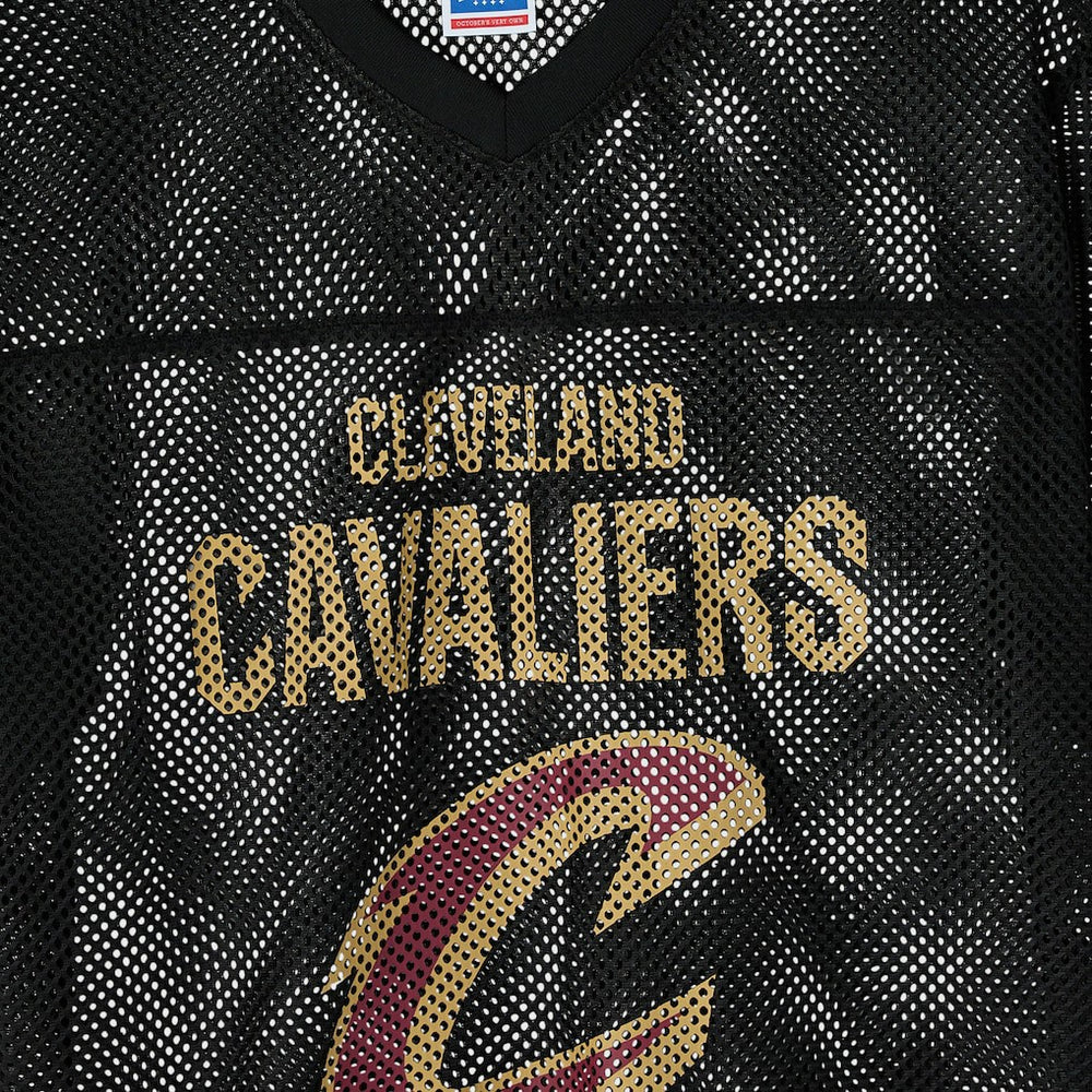Cleveland Cavaliers OVO x NBA Mesh Football Fashion Jersey sale
