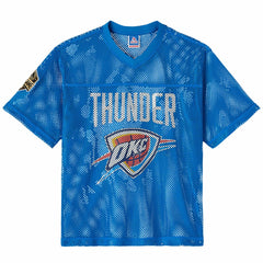 Oklahoma City Thunder OVO x NBA Mesh Football Fashion Jersey