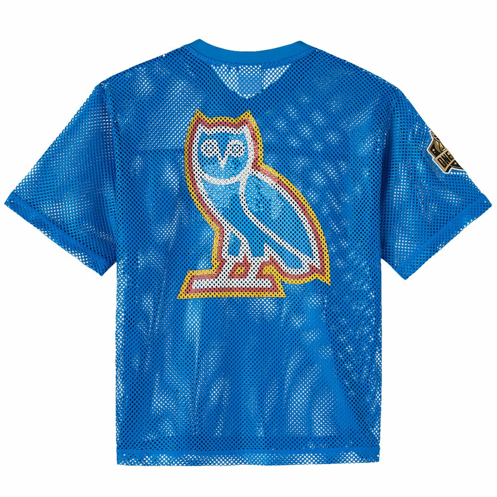Oklahoma City Thunder OVO x NBA Mesh Football Fashion Jersey