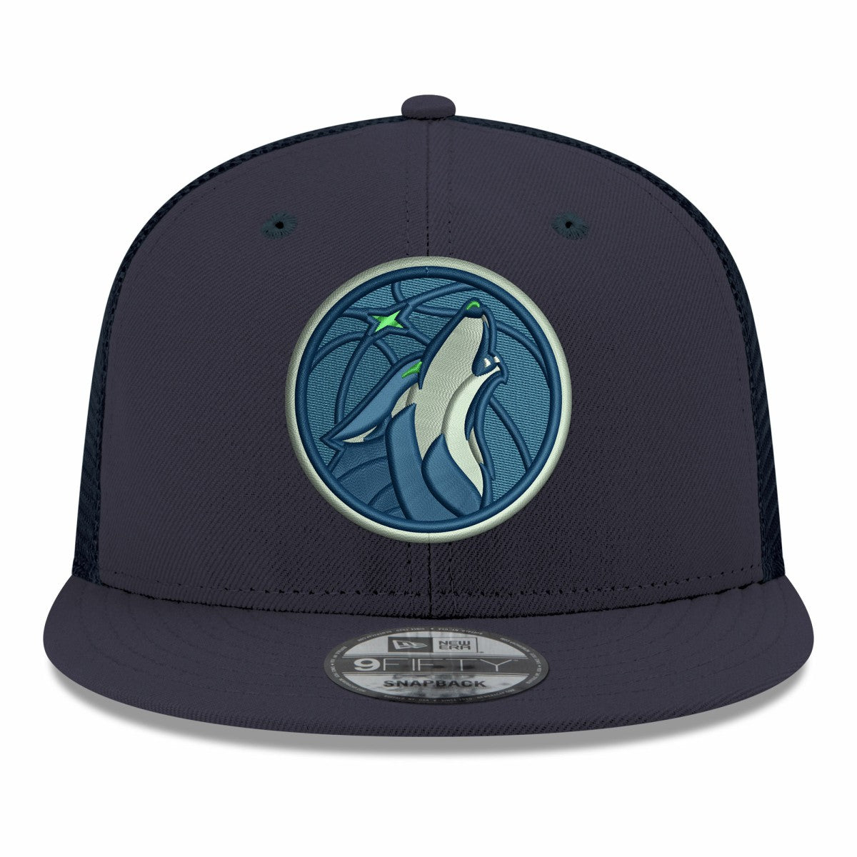 New Era Minnesota Timberwolves Core Logo Meshback 9FIFTY Snapback Hat