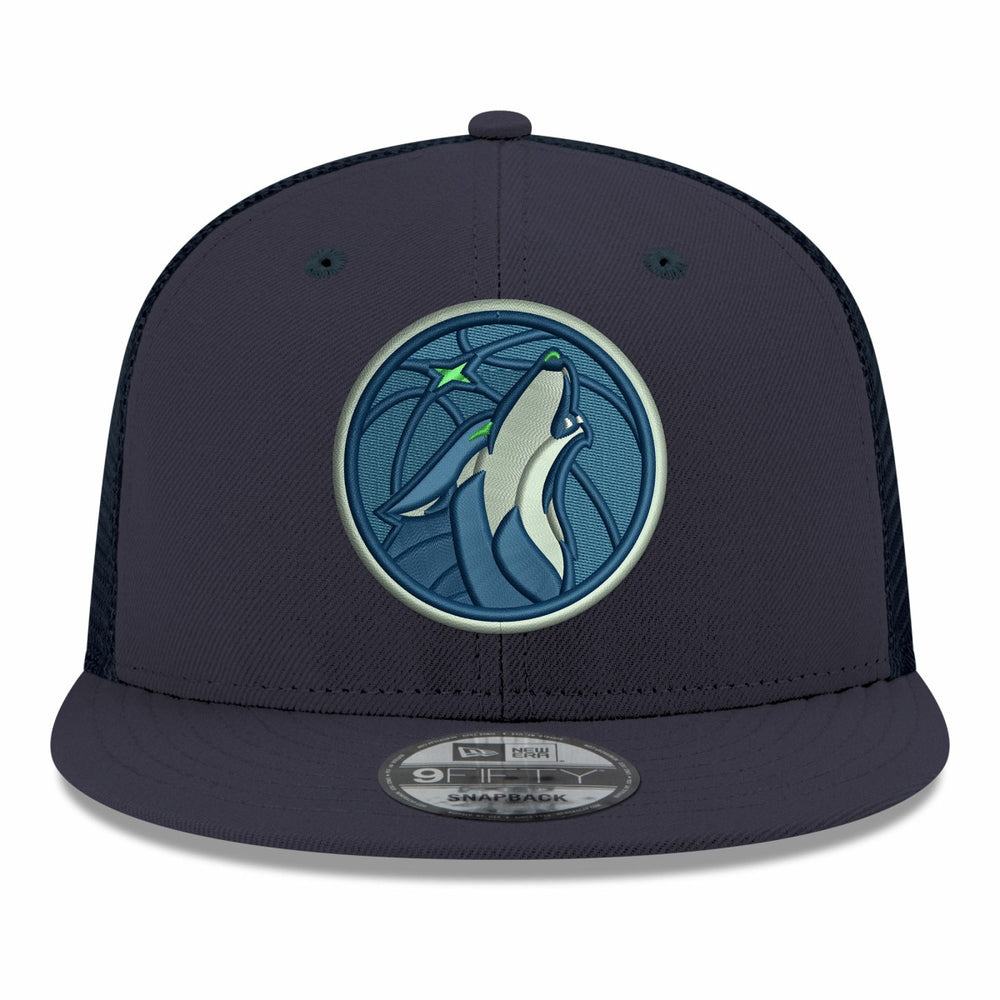 New Era Minnesota Timberwolves Core Logo Meshback 9FIFTY Snapback Hat