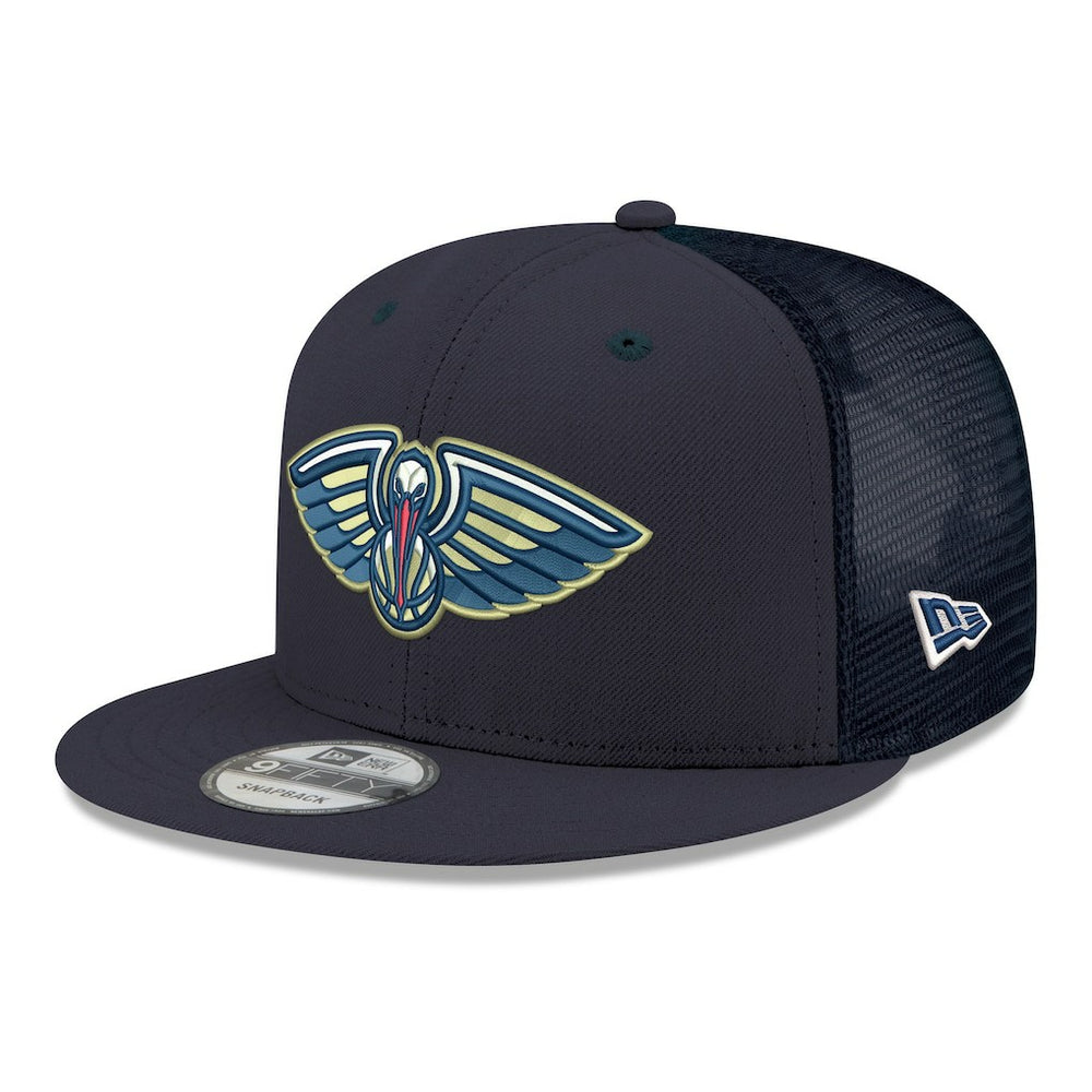 New Era New Orleans Pelicans Core Logo Meshback 9FIFTY Snapback Hat
