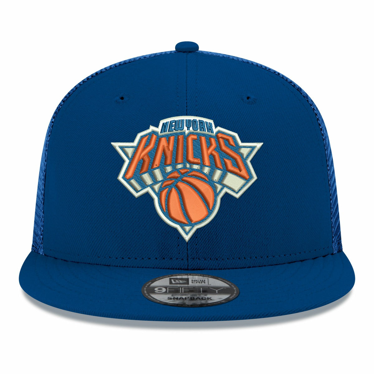 New Era New York Knicks Core Logo Meshback 9FIFTY Snapback Hat