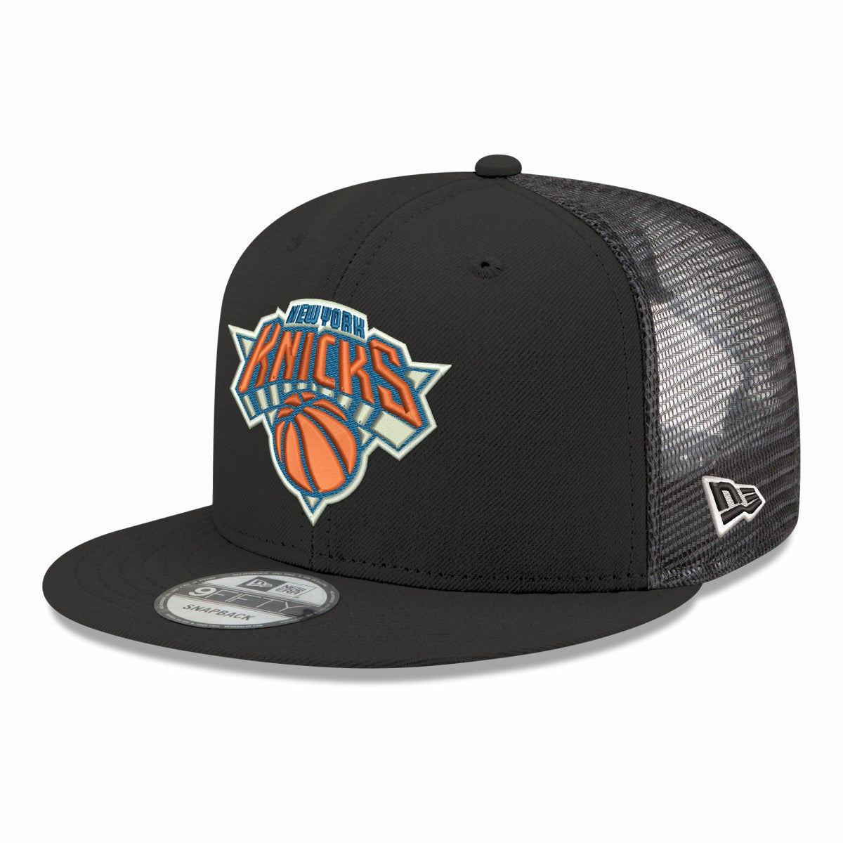 New Era New York Knicks Core Logo Meshback 9FIFTY Snapback Hat