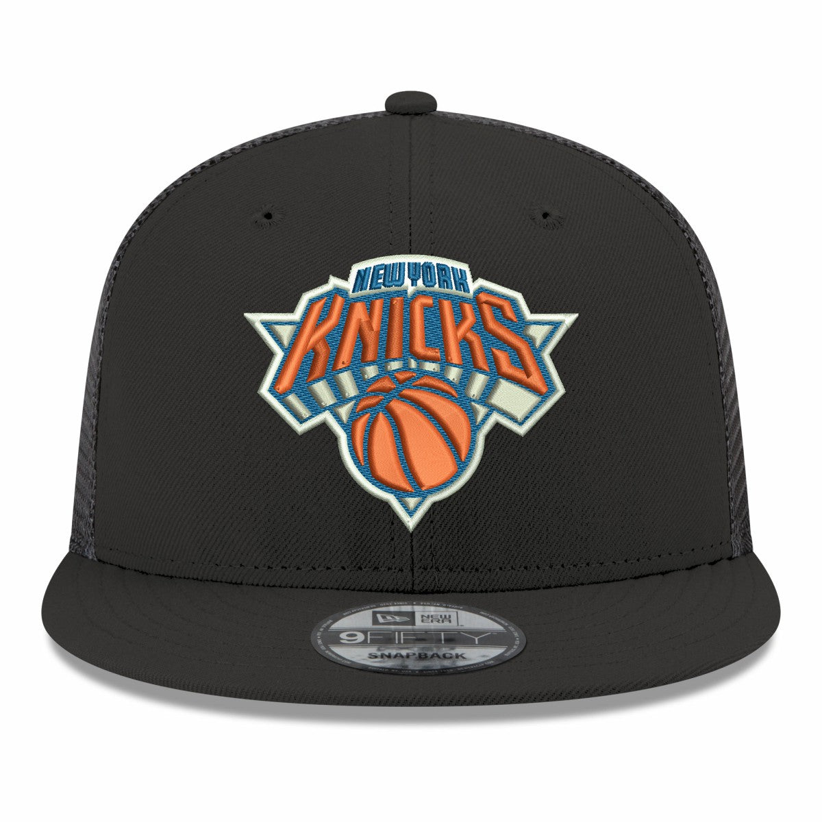 New Era New York Knicks Core Logo Meshback 9FIFTY Snapback Hat