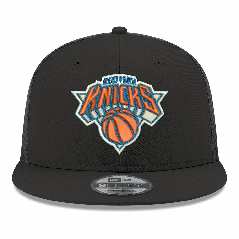 New Era New York Knicks Core Logo Meshback 9FIFTY Snapback Hat