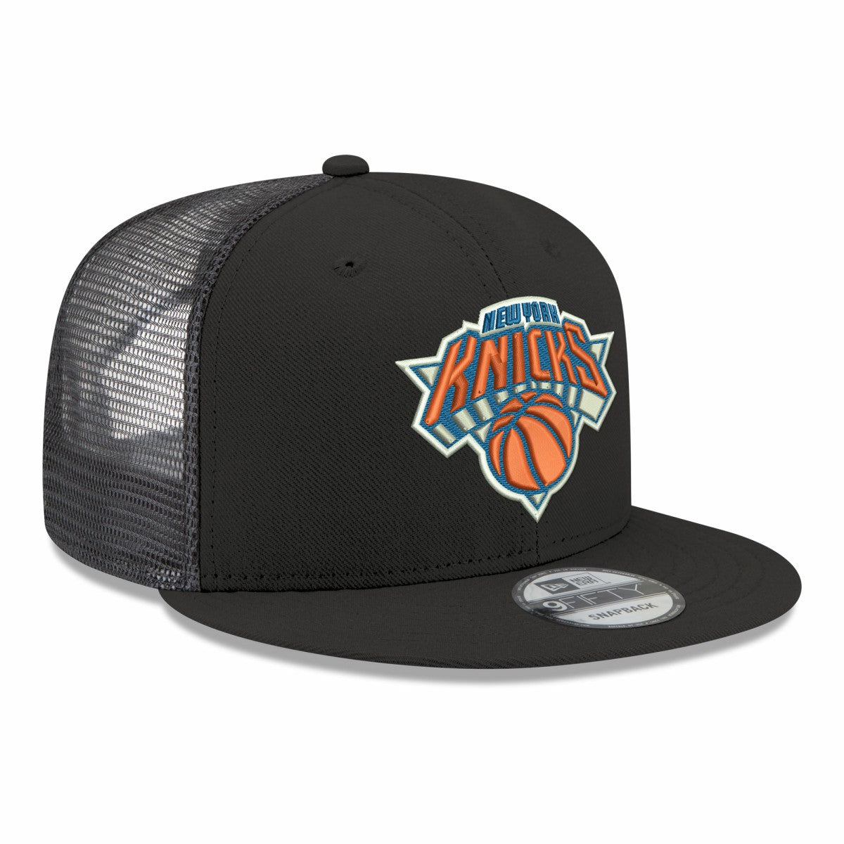 New Era New York Knicks Core Logo Meshback 9FIFTY Snapback Hat