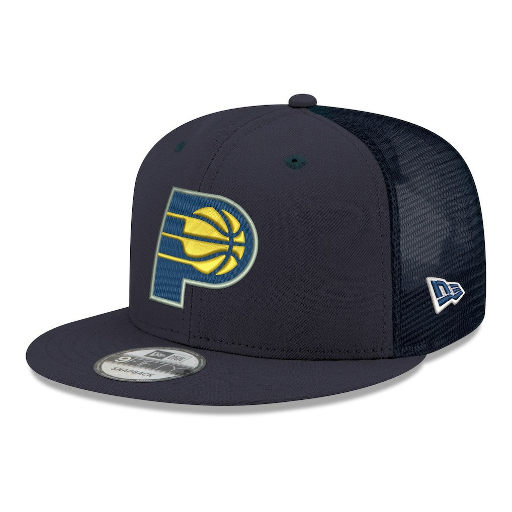 New Era Indiana Pacers Core Logo Meshback 9FIFTY Snapback Hat
