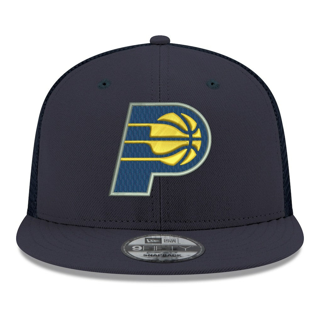 New Era Indiana Pacers Core Logo Meshback 9FIFTY Snapback Hat