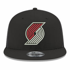New Era Portland Trail Blazers Core Logo Meshback 9FIFTY Snapback Hat