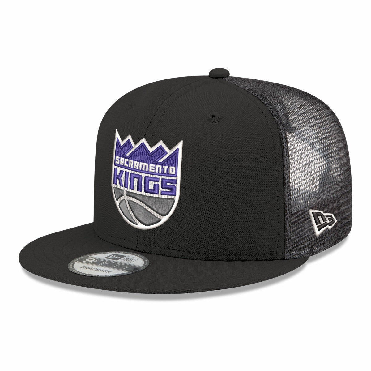 New Era Sacramento Kings Core Logo Meshback 9FIFTY Snapback Hat