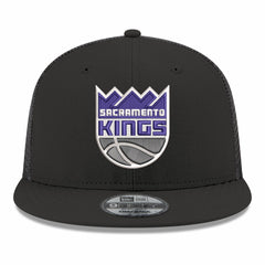 New Era Sacramento Kings Core Logo Meshback 9FIFTY Snapback Hat