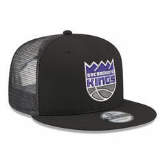 New Era Sacramento Kings Core Logo Meshback 9FIFTY Snapback Hat