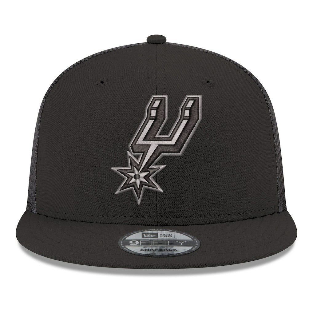 New Era San Antonio Spurs Core Logo Meshback 9FIFTY Snapback Hat