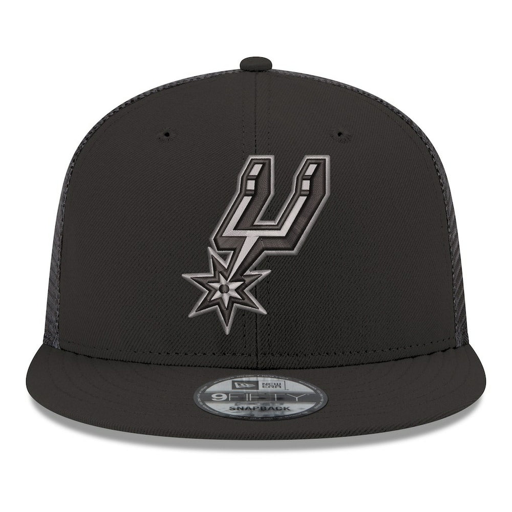 New Era San Antonio Spurs Core Logo Meshback 9FIFTY Snapback Hat