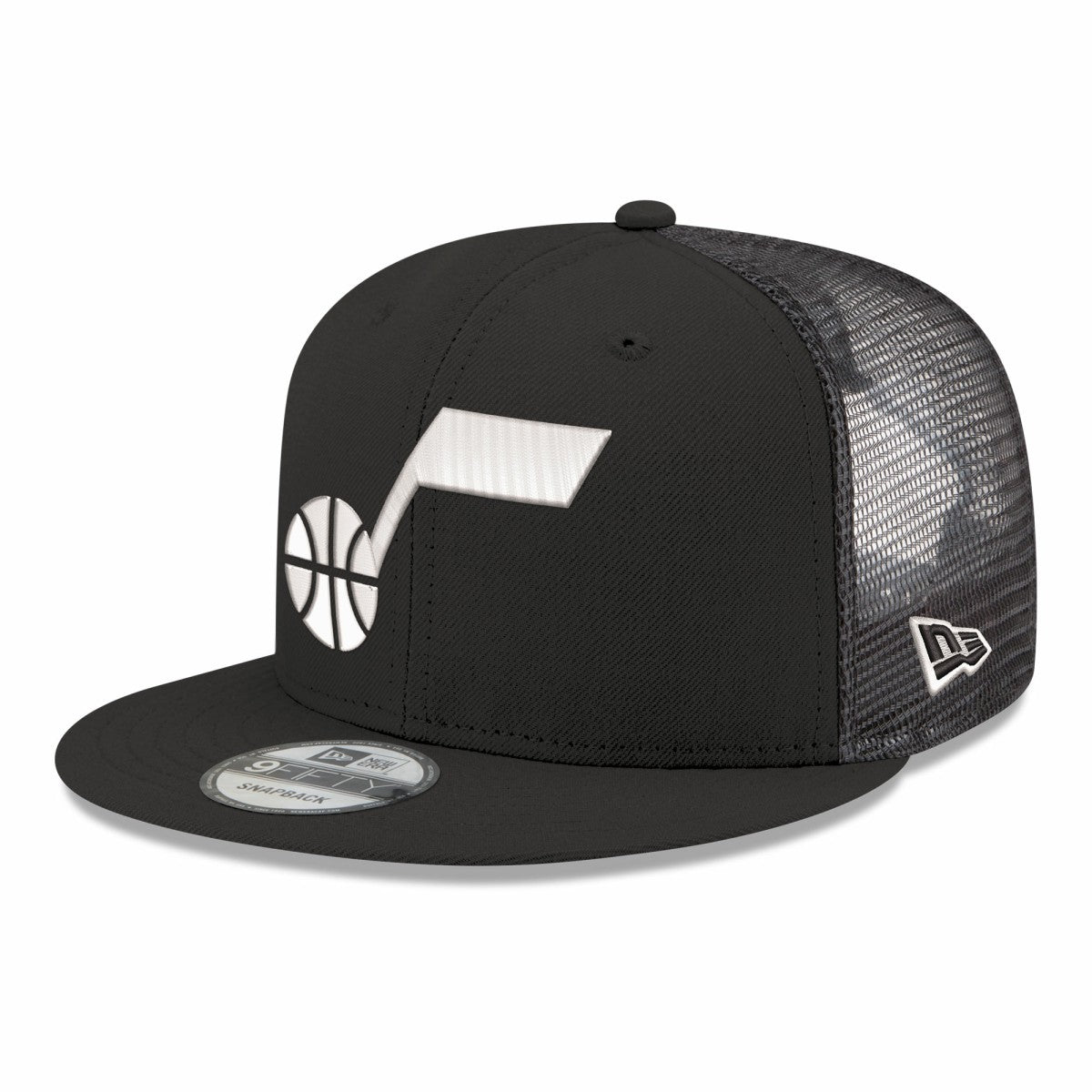 New Era Utah Jazz Core Logo Meshback 9FIFTY Snapback Hat
