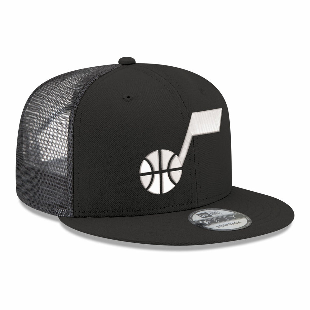 New Era Utah Jazz Core Logo Meshback 9FIFTY Snapback Hat
