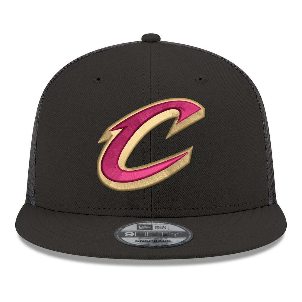 New Era Cleveland Cavaliers Core Logo Meshback 9FIFTY Snapback Hat sale