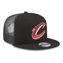 New Era Cleveland Cavaliers Core Logo Meshback 9FIFTY Snapback Hat sale