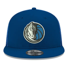 New Era Dallas Mavericks Core Logo Meshback 9FIFTY Snapback Hat sale