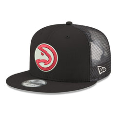 New Era Atlanta Hawks Core Logo Meshback 9FIFTY Snapback Hat