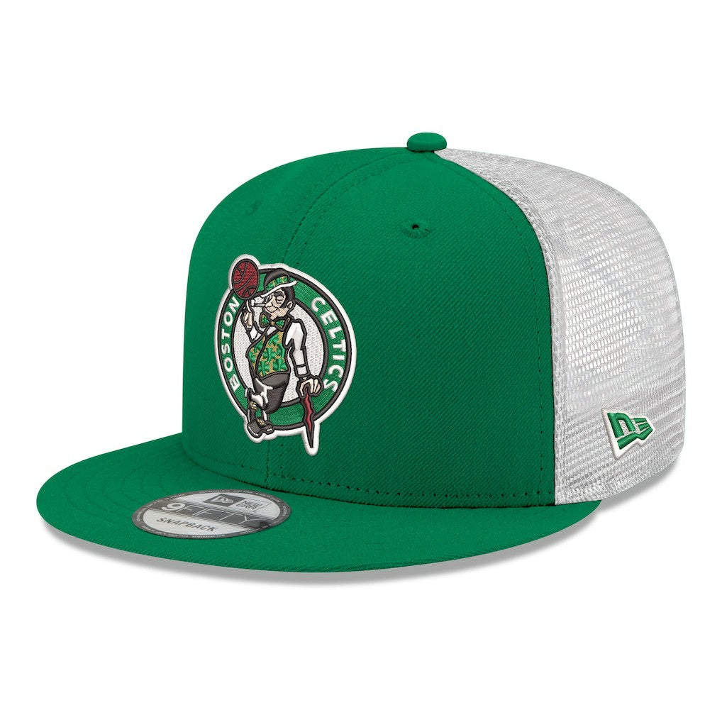 New Era Boston Celtics Core Logo Meshback 9FIFTY Snapback Hat