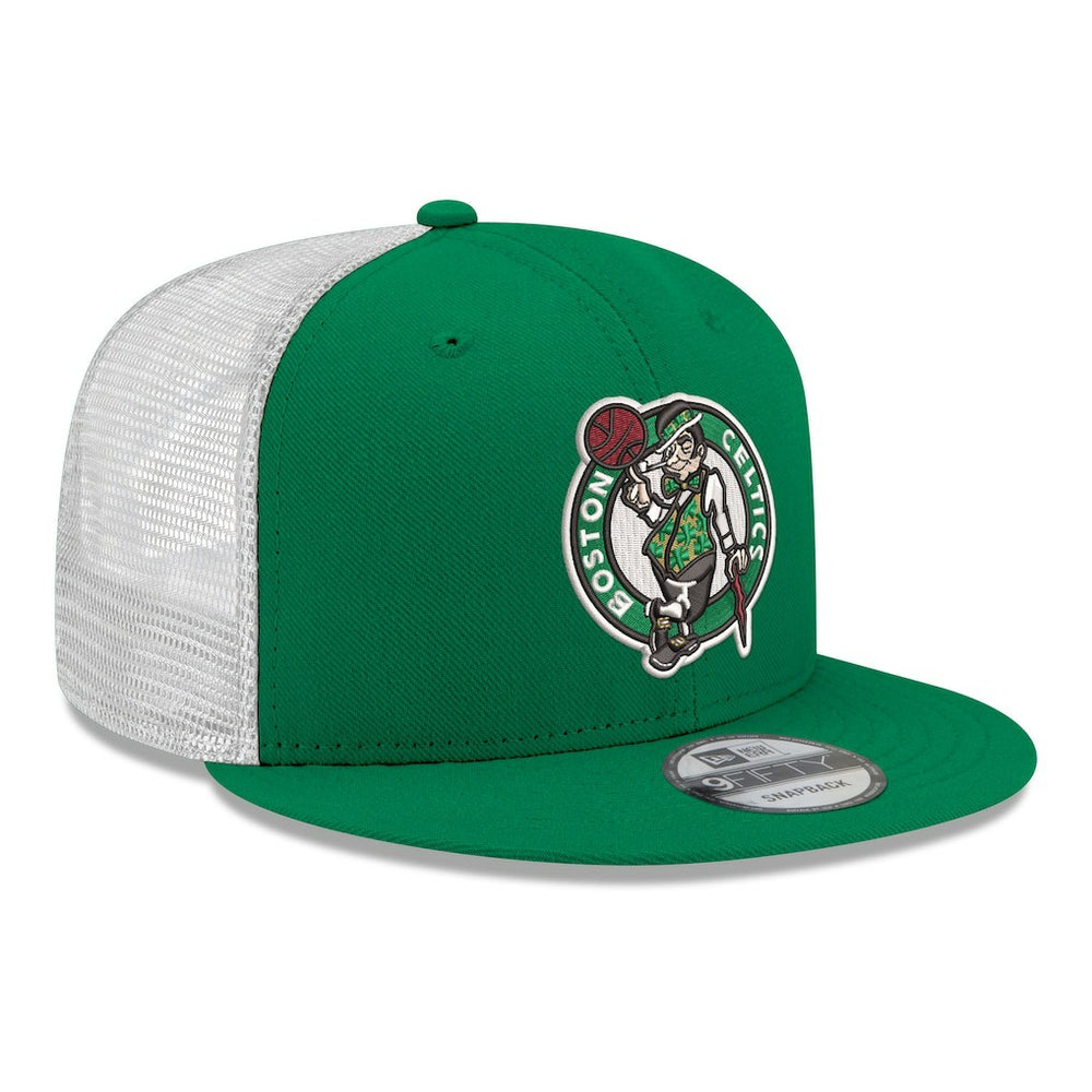New Era Boston Celtics Core Logo Meshback 9FIFTY Snapback Hat