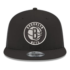 New Era Brooklyn Nets Core Logo Meshback 9FIFTY Snapback Hat