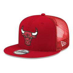 New Era Chicago Bulls Core Logo Meshback 9FIFTY Snapback Hat