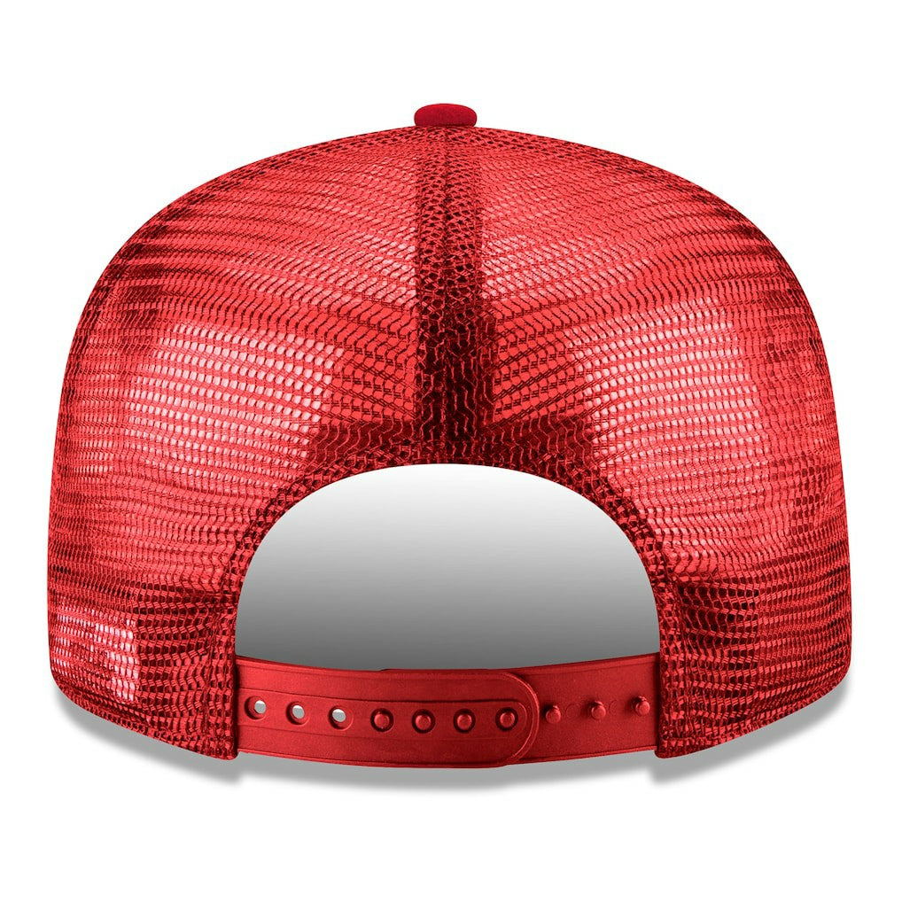 New Era Chicago Bulls Core Logo Meshback 9FIFTY Snapback Hat