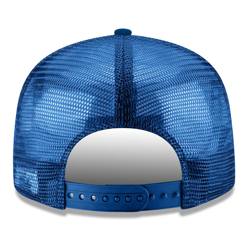 New Era Golden State Warriors Core Logo Meshback 9FIFTY Snapback Hat sale