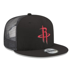 New Era Houston Rockets Core Logo Meshback 9FIFTY Snapback Hat sale