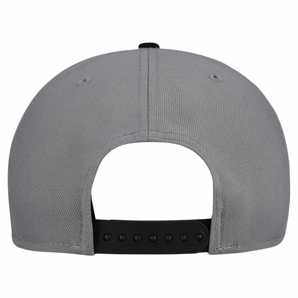 New Era Miami Heat Core Logo Storm Gray Two-Tone 9FIFTY Snapback Hat