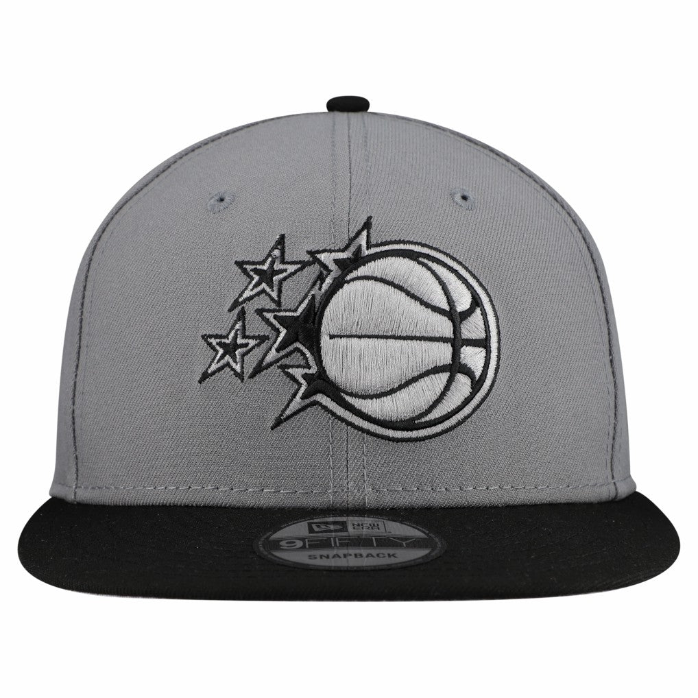New Era Orlando Magic Core Logo Storm Gray Two-Tone 9FIFTY Snapback Hat