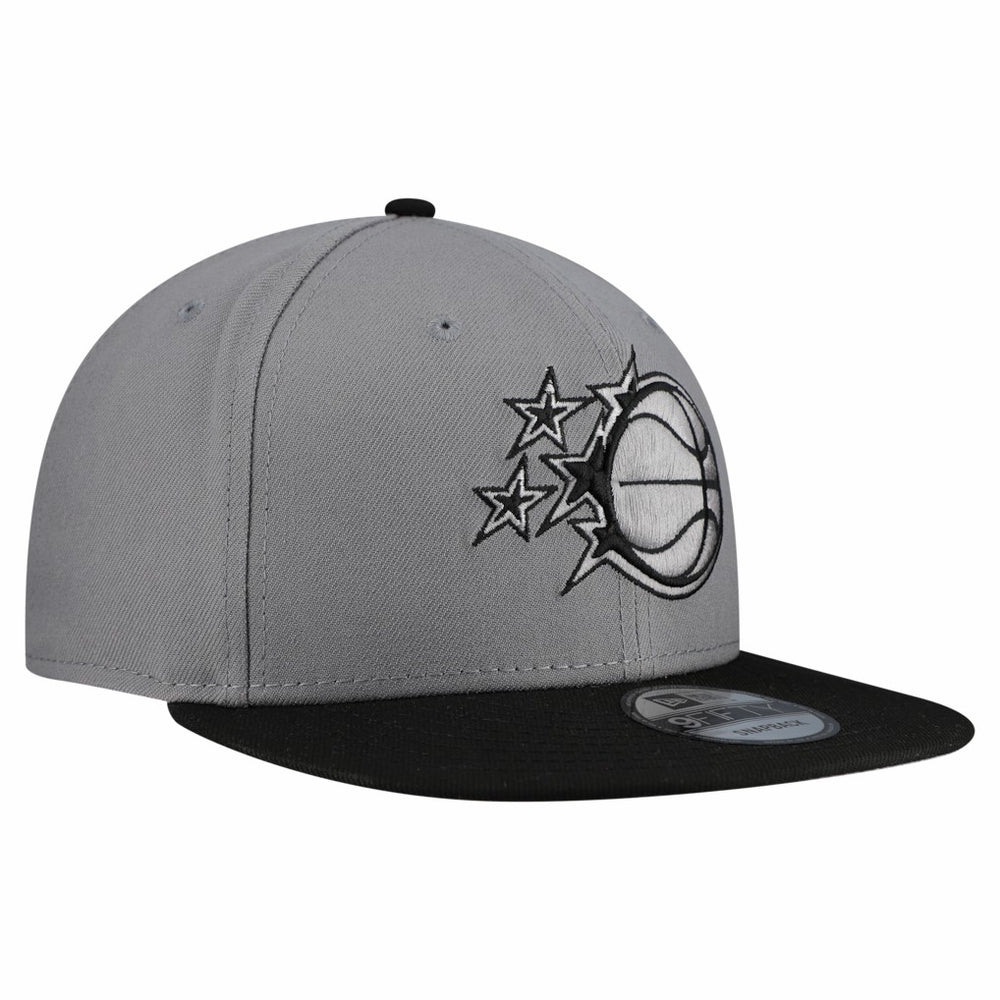 New Era Orlando Magic Core Logo Storm Gray Two-Tone 9FIFTY Snapback Hat
