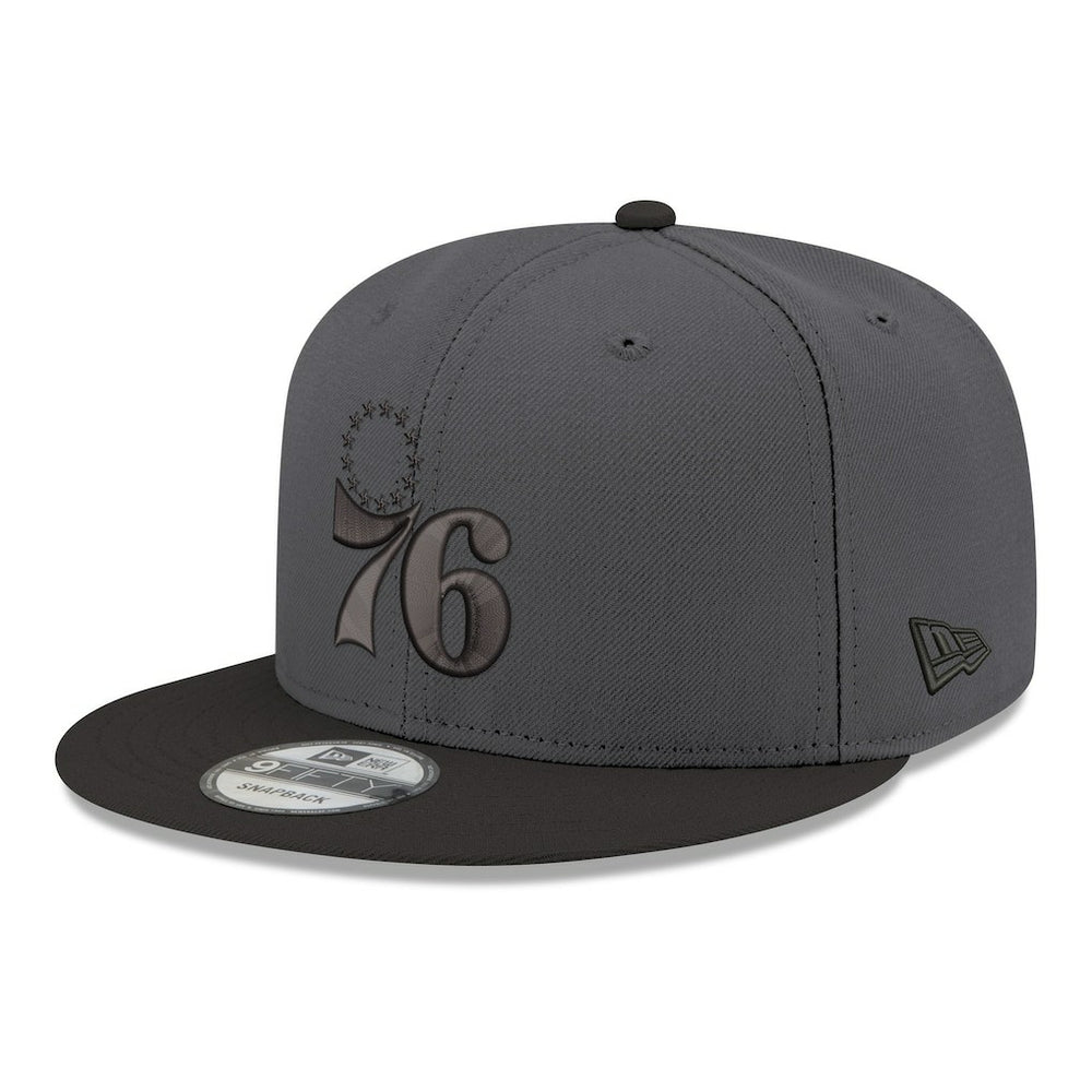 New Era Philadelphia 76ers Logo 2-Tone 9FIFTY Snapback Hat