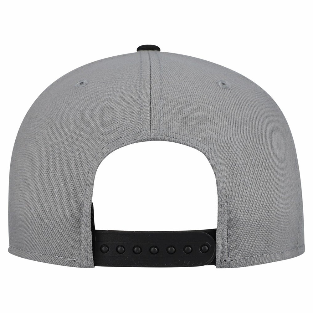 New Era Toronto Raptors Core Logo Storm Gray Two-Tone 9FIFTY Snapback Hat