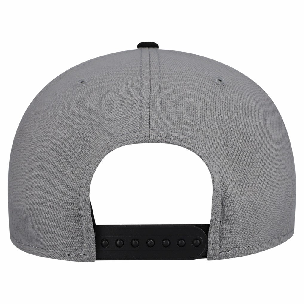 New Era Atlanta Hawks Core Logo Storm Gray Two-Tone 9FIFTY Snapback Hat