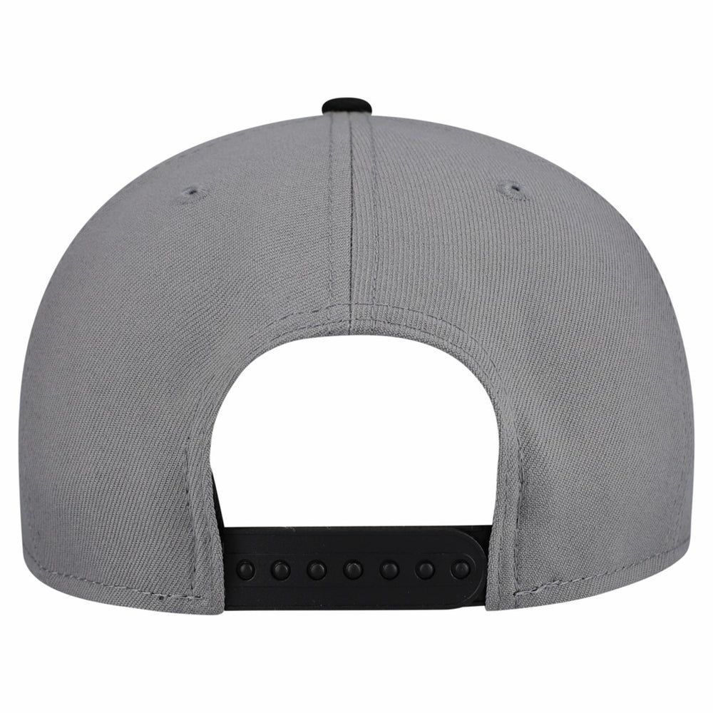 New Era Atlanta Hawks Core Logo Storm Gray Two-Tone 9FIFTY Snapback Hat