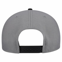 New Era Atlanta Hawks Core Logo Storm Gray Two-Tone 9FIFTY Snapback Hat