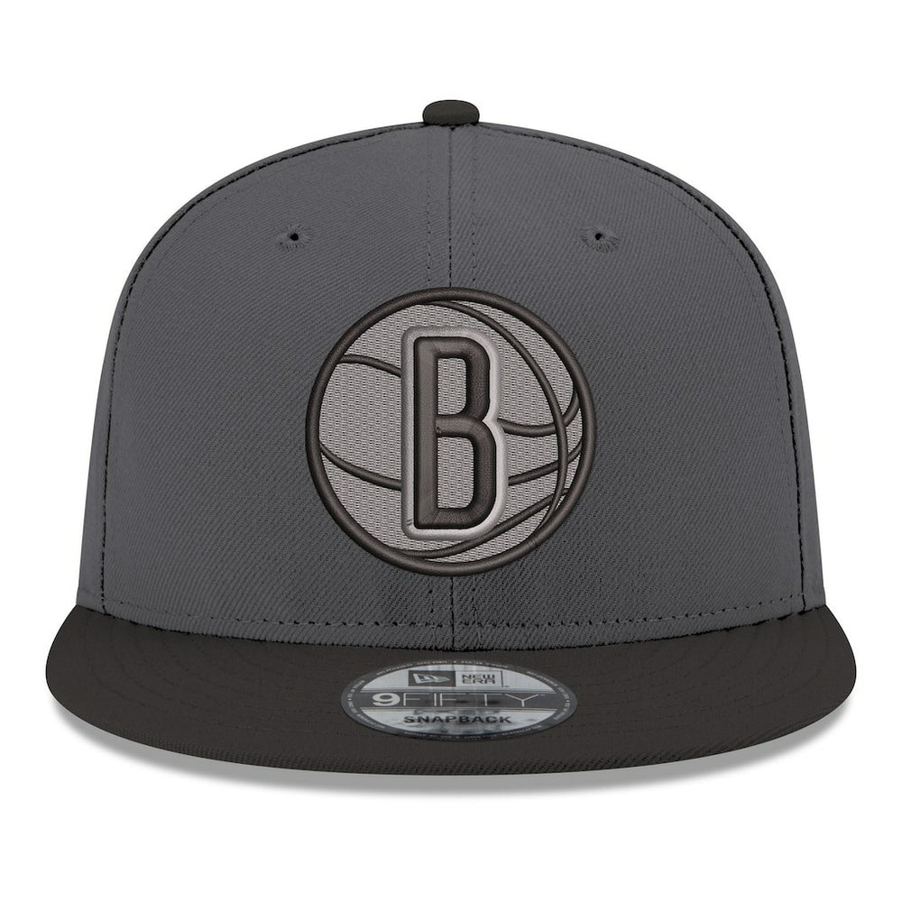 New Era Brooklyn Nets Logo 2-Tone 9FIFTY Snapback Hat