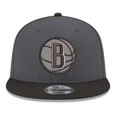 New Era Brooklyn Nets Logo 2-Tone 9FIFTY Snapback Hat