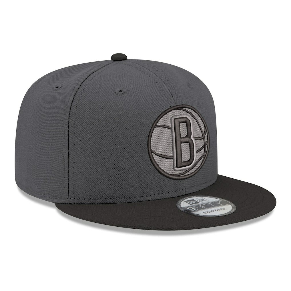 New Era Brooklyn Nets Logo 2-Tone 9FIFTY Snapback Hat